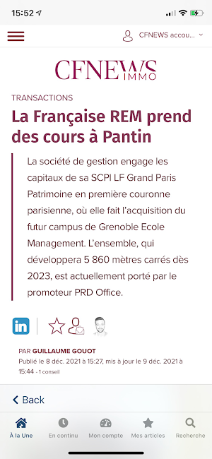 CFNEWS IMMO Screenshot 2