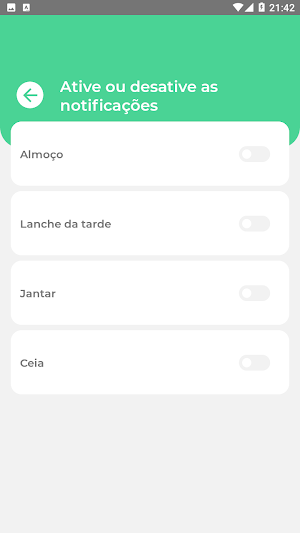 DietSystem para pacientes Screenshot 3