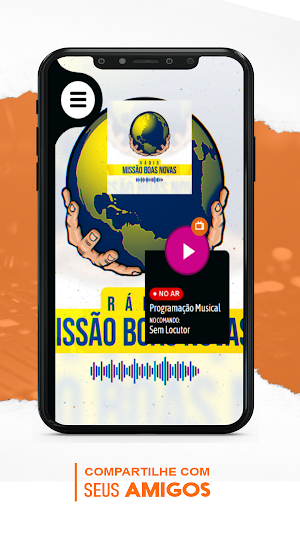 Rádio Missão Boas Novas Screenshot 2