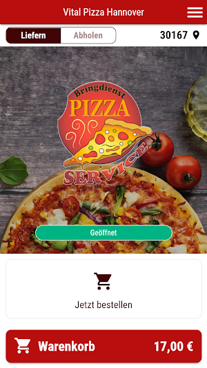 Vital Pizza Hannover Screenshot 0