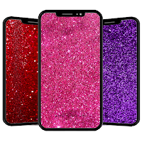 Girly Glitter Wallpaper Glitzy