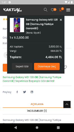 Kaktüs Jet Screenshot 2