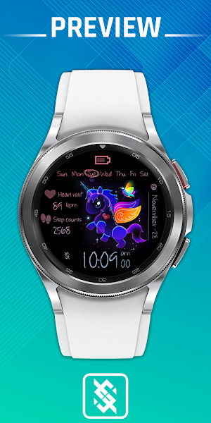 BFF38 - Neon Art Unicorn Light Screenshot 0