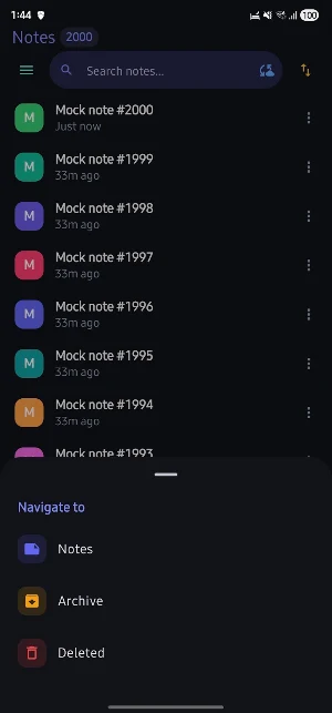 My Notes Screenshot 0