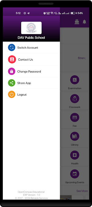 DAV Public School Hudco Screenshot 2