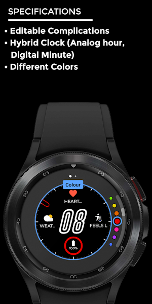Night 39 - watch face Screenshot 3