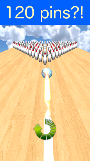 Bowling Puzzle - throw balls Screenshot 1