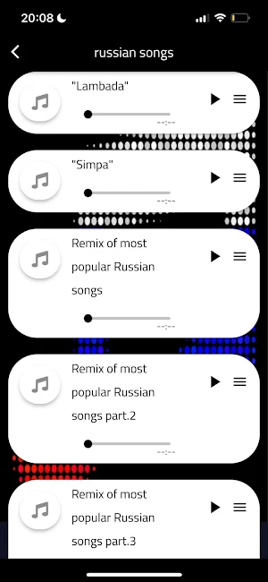 Russian songs Screenshot 2