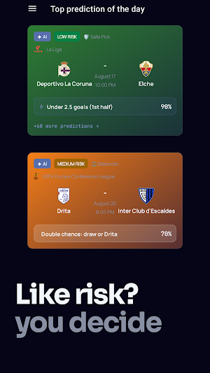 Football Predictions: Tipara Screenshot 0
