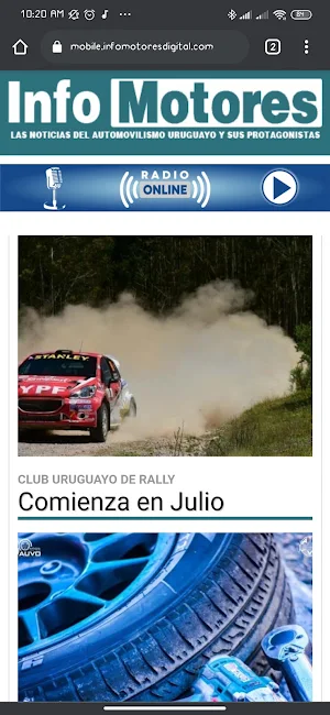 Info Motores Radio Screenshot 2