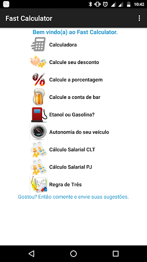 Fast Calculator Screenshot 0
