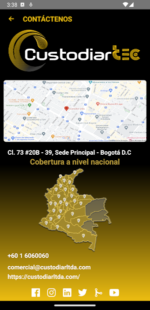 Custodiar Ltda Screenshot 1