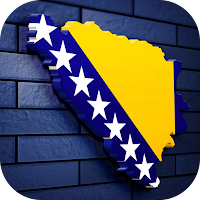 Bosnia Flag Wallpaper