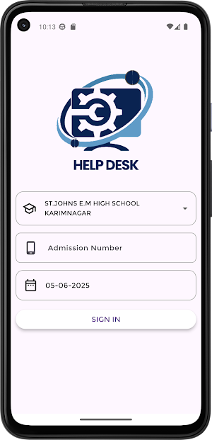Help Desk Screenshot 1