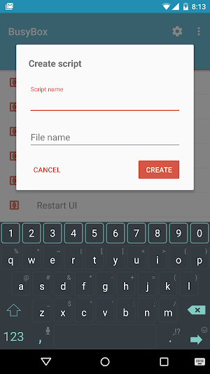 BusyBox for Android Screenshot 2