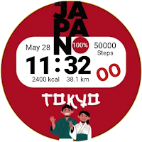 Japan Festival Watch face