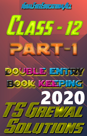 Account Class-12 Solution TS Grewal Vol-1 & 3 2020 Screenshot 0
