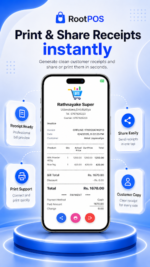 Root Pos -Mobile POS & Billing Screenshot 3