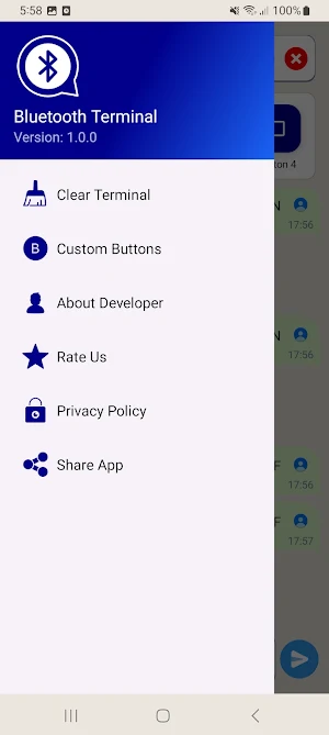 Bluetooth Terminal Screenshot 3