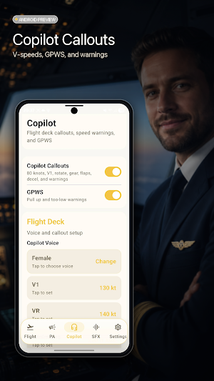 Flight Announce Screenshot 1
