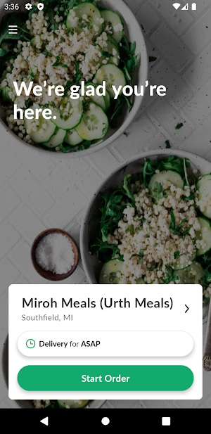 Miroh Meals Screenshot 1
