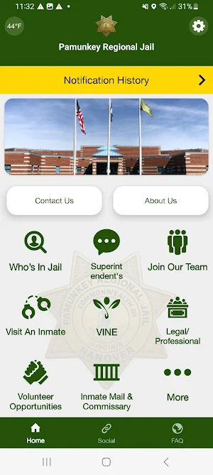Pamunkey Regional Jail, VA Screenshot 0