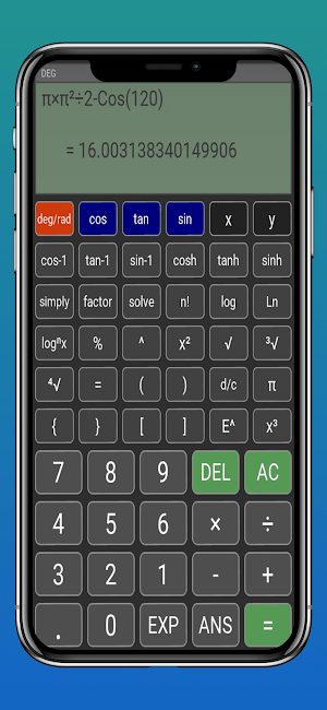 Calculadora Trigonométrica PRO Screenshot 0