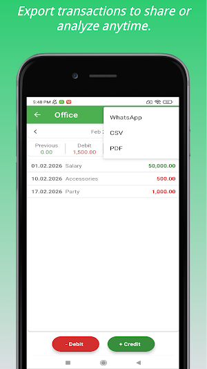 Balance Note - Money Manager Screenshot 3