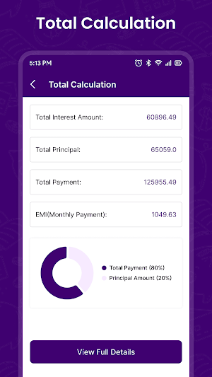Loan EMI Calculator Screenshot 1