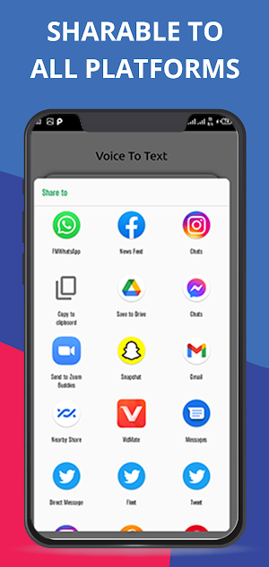 Voice to text -Voice typing app for all languages Screenshot 3