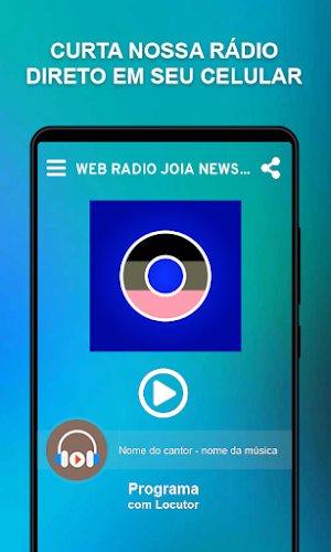 Web Rádio Jóia News Screenshot 0