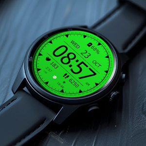 Key WF51 Digital Watch Face Screenshot 2
