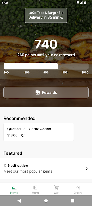 LaCo Taco & Burger Bar Screenshot 0