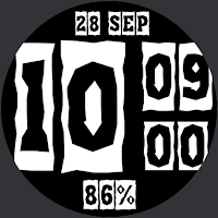 Black and White watchface