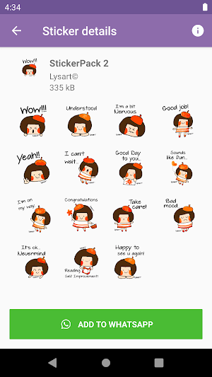 Little Jolly Stickers 小画家乐乐贴纸 Screenshot 2