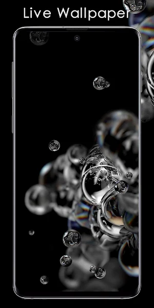 Galaxy S20 Video Wallpaper Black Screenshot 0