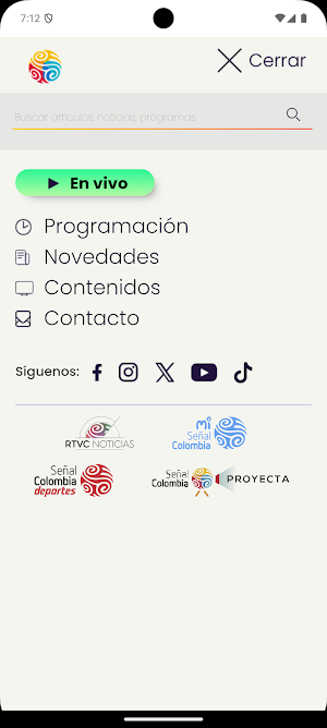 Señal Colombia Screenshot 2