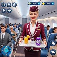 Airplane Cabin Crew Simulator