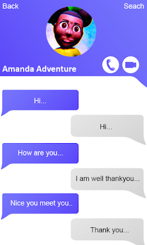 Amanda Adventurer Scary Call Screenshot 3