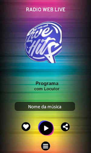 RADIO WEB LIVE Screenshot 1