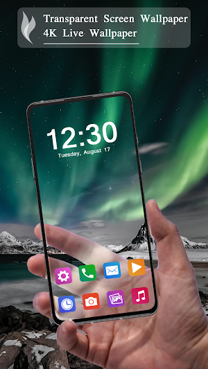 Transparent Screen Wallpaper Screenshot 3
