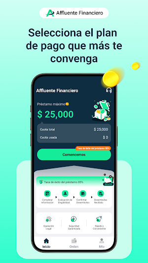 Affluente Financiero-Préstamo Screenshot 2