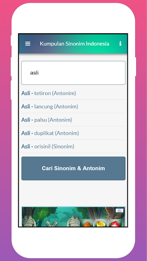 Kumpulan Sinonim Indonesia Screenshot 2
