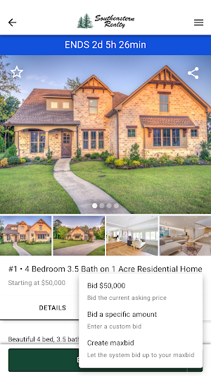 Southeastern Realty & Auction Screenshot 3