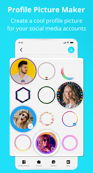 Profile Picture Frame Maker Screenshot 0