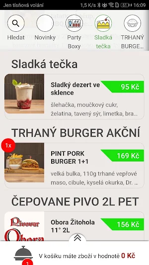 Pizzerie San Daniello Pražák Screenshot 2