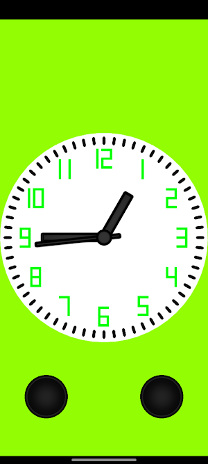 Analog clock vfv Screenshot 0