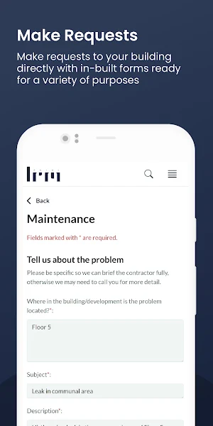 LRM Prime Connect Screenshot 2