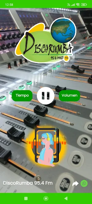 DiscoRumba 95.4 Fm Screenshot 1