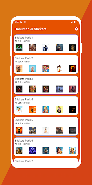 Hanuman Ji Stickers WA Screenshot 0
